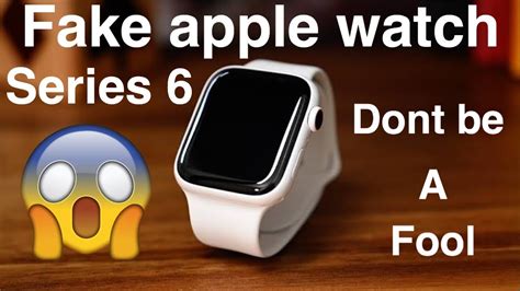 fake apple watch series 6 packaging|apple watch true or false.